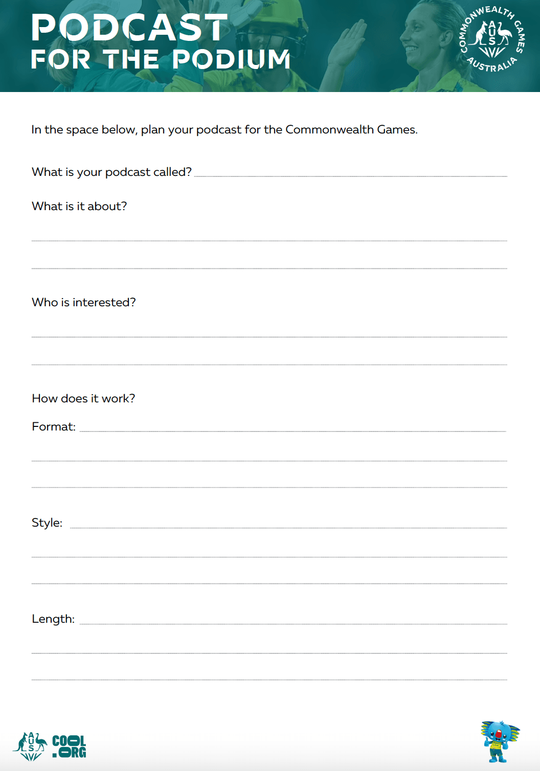 Sample Worksheet