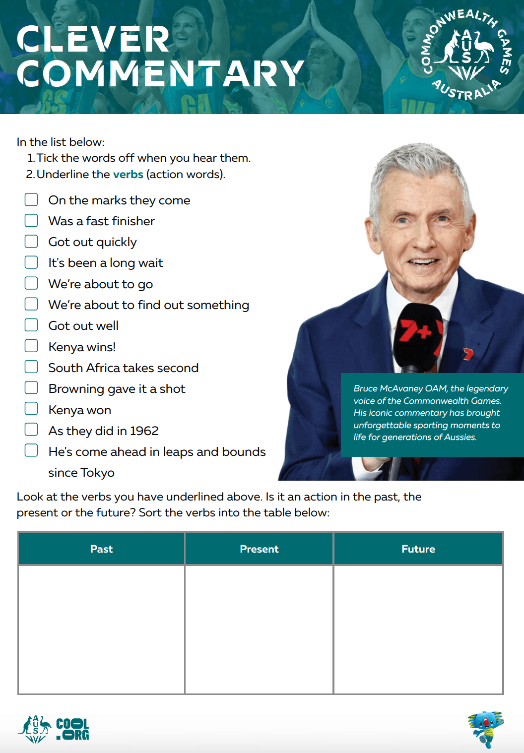 Sample Worksheet